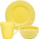 Ver imagem 1 de Kit Jogo Café Lanche Mendi Sicília 3 Peças Oxford® Cerâmica