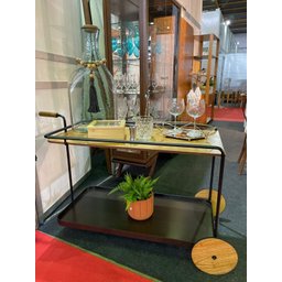 Carrinho Bar Moderno para Sala de Estar - Agnes - Móveis Montanhês - 2