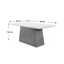 Ver imagem 6 de Conjunto: Mesa Sala Jantar Luna c/ Tampo de Vidro Canto Curvo 180x90cm e 6 Cadeiras Londrina Imbuia/