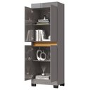 Ver imagem 4 de Armário Multiuso Escritório Quarto 4 Portas Gael Rede Móveis