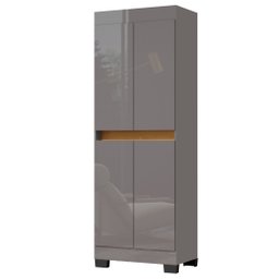Armário Multiuso Escritório Quarto 4 Portas Gael Rede Móveis - 2
