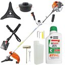 Ver imagem 1 de Roçadeira Vulcan VR430P 2T + Óleo 2 Tempos Stihl 500ml Lubrificante com Alto Poder Detergente