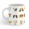 Caneca Cachorrinhos Dog Companheiro Presente Cachorreiros 325 Ml Porcelana - 5