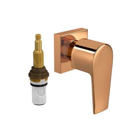 Acabamento Registro Level Pressao 3/4 C/ Mvr Gold Red - Deca Deca Metais