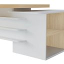 Ver imagem 7 de Mesa Escrivaninha Escritório Tamburato Presidente | Artany:carvalho/branco
