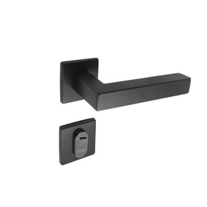 Fechadura Externa Haga Victoria 40r529i430m109 Resinado Preto Tac Bal