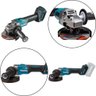 Esmerilhadeira Angular 125mm sem Fio 40v Resistência Água Motor Bl com Protetor Ga013gz Makita - 3