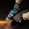 Esmerilhadeira Angular 125mm sem Fio 40v Resistência Água Motor Bl com Protetor Ga013gz Makita - 10