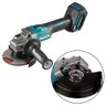 Esmerilhadeira Angular 125mm sem Fio 40v Resistência Água Motor Bl com Protetor Ga013gz Makita - 2