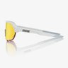 Óculos Ciclismo 100% S2 Soft Tact Off White Hiper Red Multilayer Mirror Lens - 2