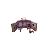 Ver imagem 2 de Casinha Maleta Cozinha Quarto Banheiro Sala