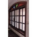 Ver imagem 3 de Janela Arco 4 Folhas Madeira Maciça Colonial Com Vidros