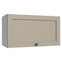 Ver imagem 1 de Armário Aéreo 60 cm 1 Porta Basculante Branco/Crema Vik Madesa