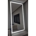 Ver imagem 2 de Espelho com Luz de Led 80x70 Touch Screen Branco Quente