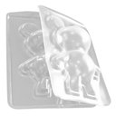 Ver imagem 1 de Forma de Silicone Urso Grande - 11,7cm X 18cm - 10 Unidades