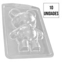 Ver imagem 2 de Forma de Silicone Urso Grande - 11,7cm X 18cm - 10 Unidades
