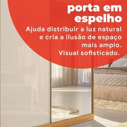 Guarda-roupa Solteiro Peônia Yescasa - 9