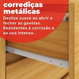 Guarda-roupa Solteiro Peônia Yescasa - 8