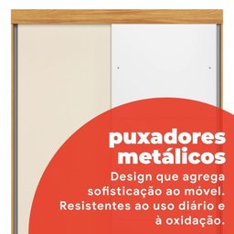 Guarda-roupa Solteiro Peônia Yescasa - 10