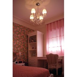 Lustre Pendente Harmonia Cristal 4 Braços para Led 57 Cm - 1