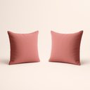 Ver imagem 1 de Kit 2 Almofada 42cm Decorativa Suede Fofinha Sofá e Cadeira Cor:rosa