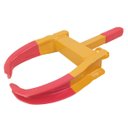 Ver imagem 2 de Trava de Pneu Universal Kit 2 Uni Bloqueador de Roda Moto Carro Antifurto Seguranca Roubo Reboque Ve