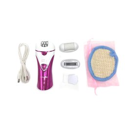 Depilador Removedor de Pelos 3 em 1 Feminino Recarregável USB - 2 Depilador Removedor de Pelos 3 em 1 Feminino Recarregável USB - 2