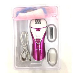 Depilador Removedor de Pelos 3 em 1 Feminino Recarregável USB - 3 Depilador Removedor de Pelos 3 em 1 Feminino Recarregável USB - 3