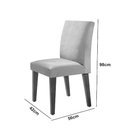 Ver imagem 4 de Sala de Jantar Mesa Olimpia 120 Tampo em Mdf Canto Copo com 4 Cadeiras Grecia