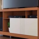 Ver mais imagens de Estante Painel para Tv 50 Pol 136cm Efraim C04 Freijó Off White Matte - Lyam Decor