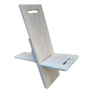 Banco Viking Campig Pesca Desmontável Madeira