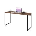 Ver imagem 1 de Mesa Para Escritório e Home Office Industrial Aspen 135 cm C01 Nogal - Lyam Decor