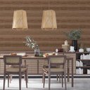 Ver imagem 2 de Papel de Parede Madeira Horizontal Marrom Suave Gh Papel de Parede 3,3m