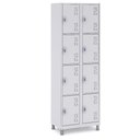 Ver imagem 1 de Locker de Aço 8 Portas para Escola e Escritório:cinza