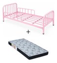 Ver imagem 1 de Cama Montessoriana Infantil com Colchão Cor Rosa