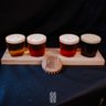 Régua de Degustação para Cerveja Artesanal - 4 Furos - (Ref 025-B) Hobby Wood - 7