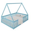 Ver imagem 2 de Cama Casal Montessoriana Valentina Azul