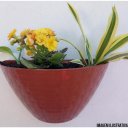 Ver imagem 4 de 24 Vasos Meia Lua Rattan Jardim Horta Vertical 1 L Ceramica