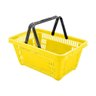 Cesto de Compras Plástico para Supermercado 16l D100 Cód. 3000 - Della Plast Amarela - 1