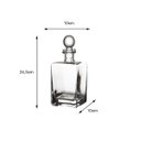Ver imagem 3 de Garrafa para Whisky Licor Vidro Licoreira Whiskeira Decoração Frasco Cristal Bar Bebidas 750ml