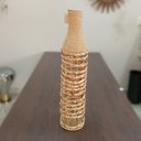 Ver imagem 5 de Vaso Fibra Decorativo Enfeite Casa 71x15x15cm Natural