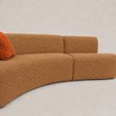 Ver imagem 6 de Sofa Curvo Virginia 3 Modulos Boucle Moscow Design Orgânico