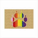 Ver imagem 2 de TAPETE CAPACHO PARA LGBT, COR BEGE MEDIDA PORTA PARA SALA QUARTO COZINHA.