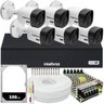 Intelbras Kit 6 Câmeras Vhc 1120 Hd 20mts Dvr de 8 Canais - 1
