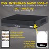 Intelbras Kit 6 Câmeras Vhc 1120 Hd 20mts Dvr de 8 Canais - 2