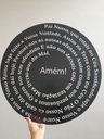 Ver imagem 1 de Quadro Decorativo Pai Nosso 3mm 60cm - 1 Unidade