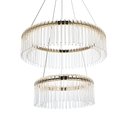 Ver imagem 1 de Lustre Pendente Nordecor Gouli 2891 Ouro Brilho Led Bivolt