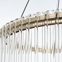 Ver imagem 3 de Lustre Pendente Nordecor Gouli 2891 Ouro Brilho Led Bivolt