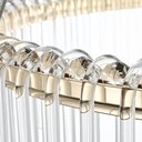 Ver imagem 2 de Lustre Pendente Nordecor Gouli 2891 Ouro Brilho Led Bivolt