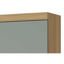 Ver imagem 5 de Módulo Cozinha Marquesa Armário com 1 Porta Basculante e Nicho para Microondas 80cm Nature